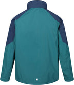 Regatta Calderdale IV outdoorjack heren turquoise/marineblauw maat 3XL