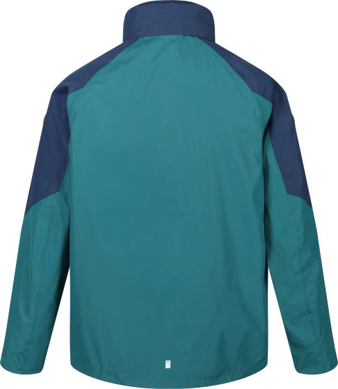 Regatta Calderdale IV outdoorjack heren turquoise/marineblauw maat M