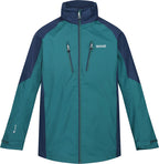 Regatta Calderdale IV outdoorjack heren turquoise/marineblauw maat S