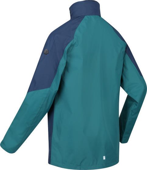 Regatta Calderdale IV outdoorjack heren turquoise/marineblauw maat M