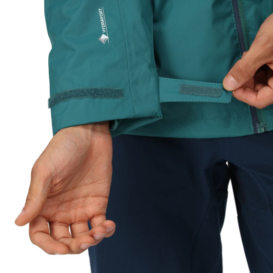 Regatta Calderdale IV outdoorjack heren turquoise/marineblauw maat 3XL