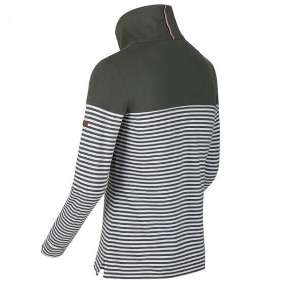 camiola shirt dames groen/wit maat 40