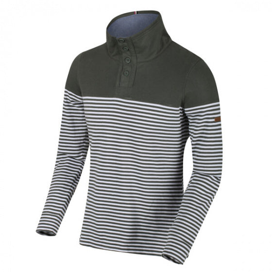 camiola shirt dames groen/wit maat 40