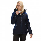 outdoorjas Corvelle II dames navy maat XS