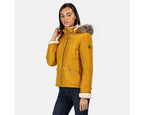 winterjas Westlynn dames polyester gele maat 36