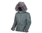 winterjas Westlynn dames polyester groen maat 40