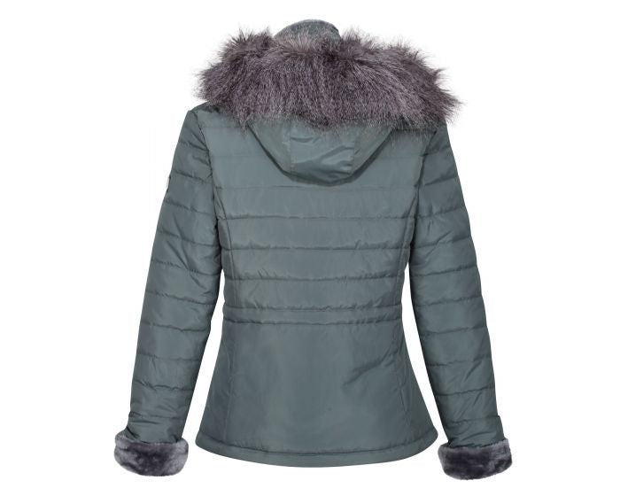 winterjas Westlynn dames polyester groen maat 40