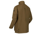 Elmore waterdichte outdoorjas bruin maat XL