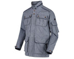 Elmore waterdichte outdoorjas jeansblauw maat XL
