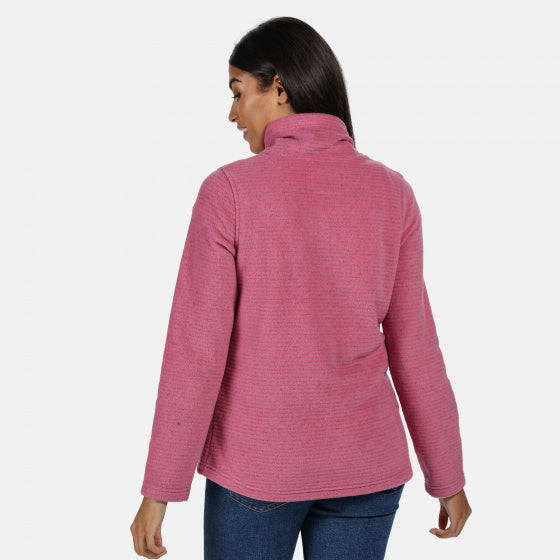 fleecetrui Solenne dames violet maat XS