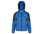 fleecevest Jenning junior polyester blauw maat 164/170
