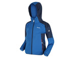 fleecevest Jenning junior polyester blauw maat 164/170