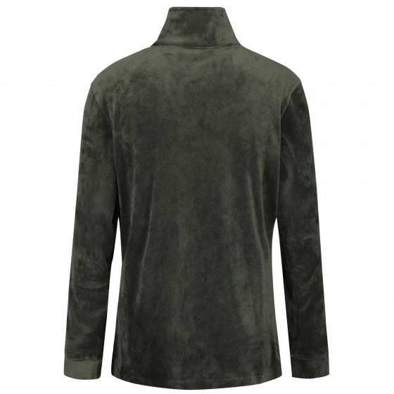 fleecevest Odelia dames bladgroen maat XS