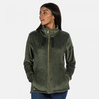 fleecevest Odelia dames bladgroen maat XS