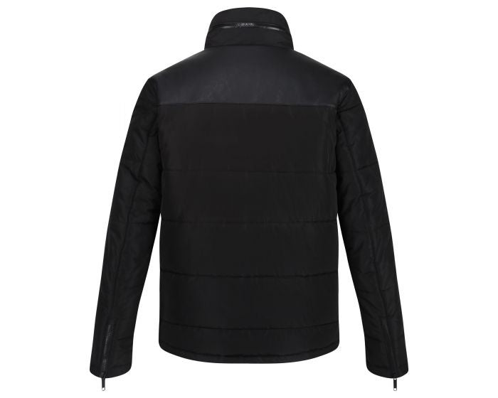 herenjas Arnav polyester zwart maat XXL