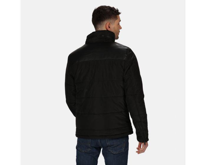 herenjas Arnav polyester zwart maat XXL