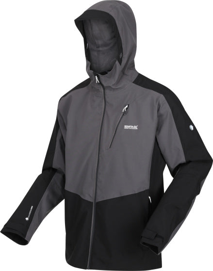 Regatta Highton II outdoorjack heren donkergrijs/zwart maat XXL