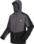 Regatta Highton II outdoorjack heren donkergrijs/zwart maat S
