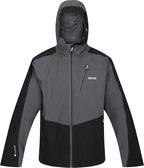 Regatta Highton II outdoorjack heren donkergrijs/zwart maat S
