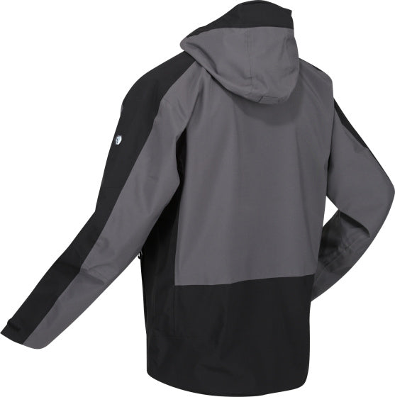 Regatta Highton II outdoorjack heren donkergrijs/zwart maat S