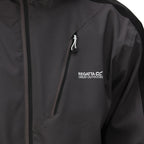Highton II outdoorjack heren donkergrijs/zwart maat L