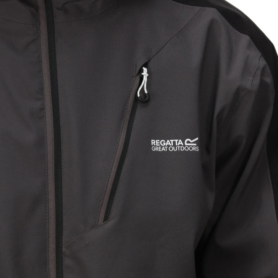 Regatta Highton II outdoorjack heren donkergrijs/zwart maat XXL
