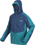 Regatta Highton II outdoorjack heren marineblauw/turquoise maat M