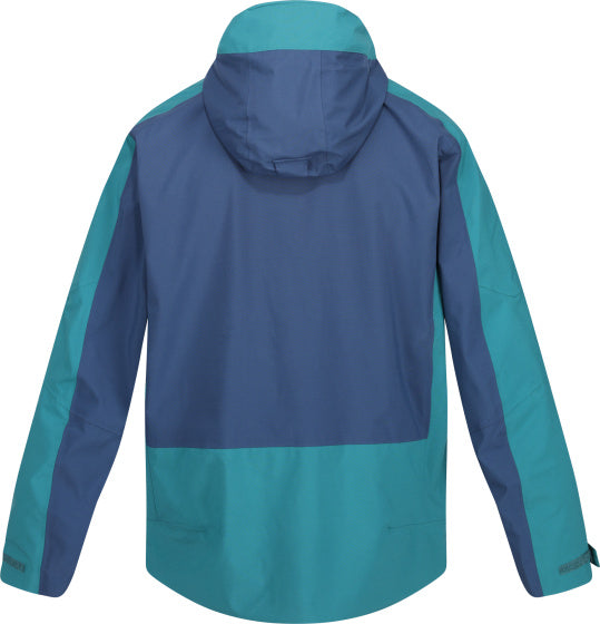 Regatta Highton II outdoorjack heren marineblauw/turquoise maat 3XL