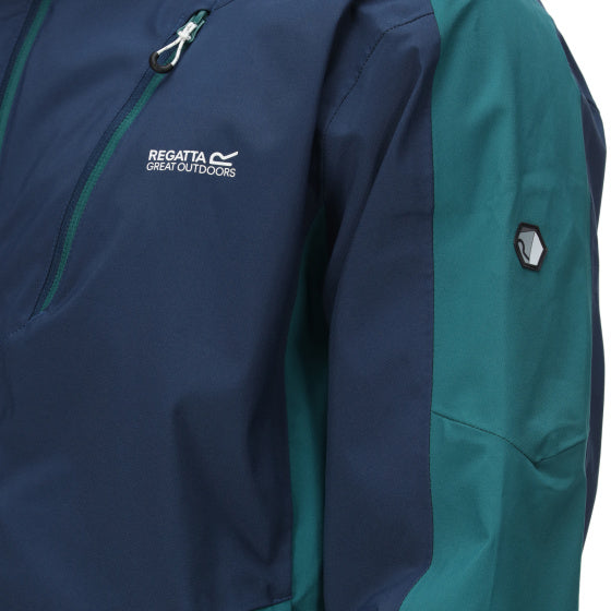 Regatta Highton II outdoorjack heren marineblauw turquoise maat XL