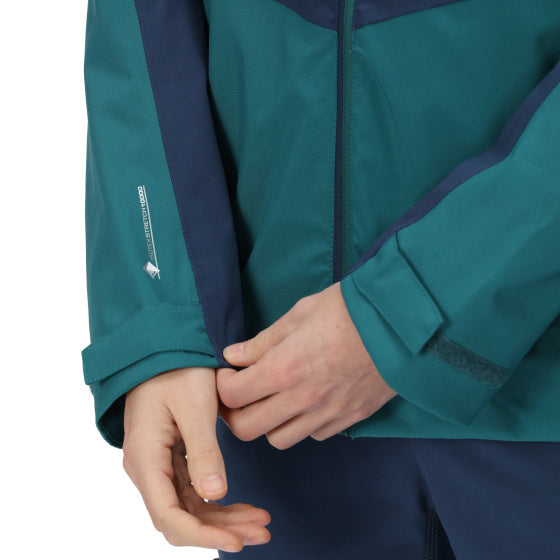 Regatta Highton II outdoorjack heren marineblauw/turquoise maat M