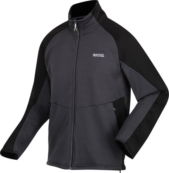 Regatta Highton III outdoorjack heren donkergrijs/zwart maat L
