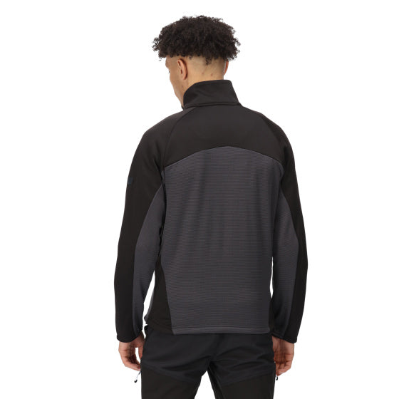 Regatta Highton III outdoorjack heren donkergrijs/zwart maat L