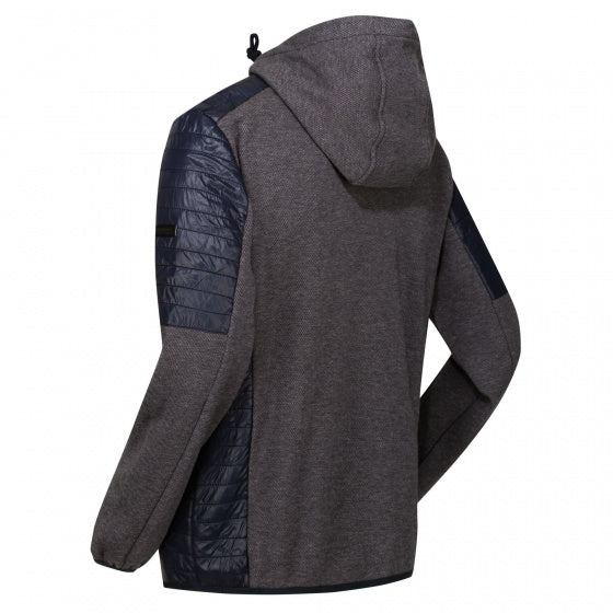 jack Wilkin heren polykatoen grijs/blauw maat 3XL