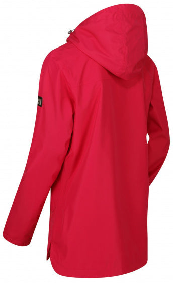 jas Bertille waterdicht polyester roze maat 36