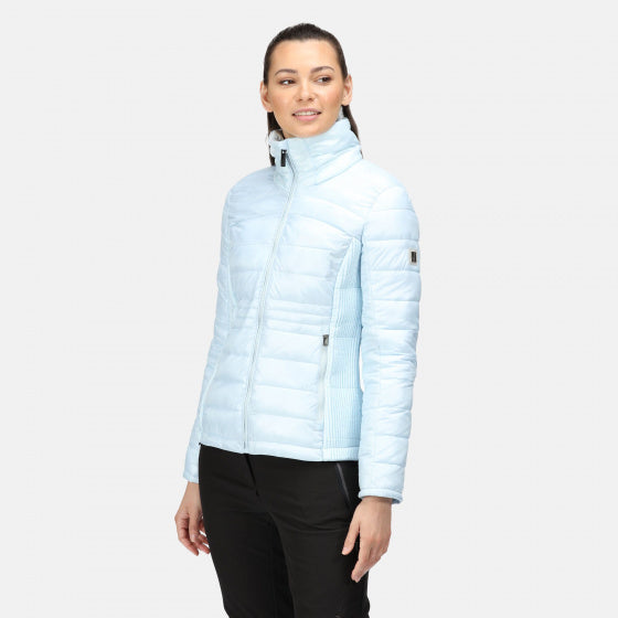 jas Keava Insulated dames polyamide ijsblauw maat 38