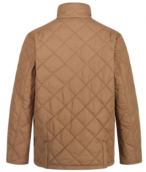 jas Locke heren polyester/synthetisch bruin maat S