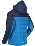 jas Nevado IV heren polyester blauw/zwart maat M
