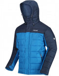 jas Nevado IV heren polyester blauw/zwart maat M