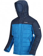 jas Nevado IV heren polyester blauw/zwart maat M