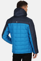 jas Nevado IV heren polyester blauw/zwart maat M