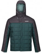 jas Nevado IV heren polyester groen/zwart maat S