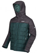 jas Nevado IV heren polyester groen/zwart maat S
