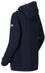 jas Ninette dames polyester marineblauw maat L/42