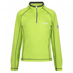 longsleeve Berley junior polyester groen maat 134-140