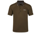 poloshirt Maverick V Active heren legergroen maat S