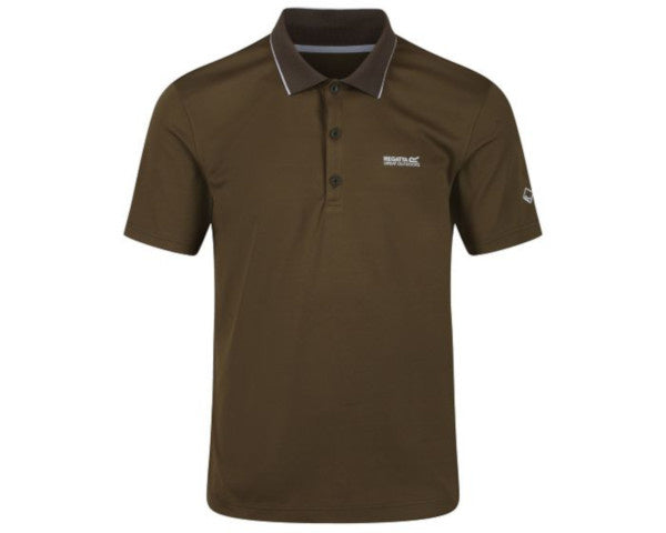 poloshirt Maverick V Active heren legergroen maat S