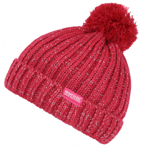 muts Luminosity III junior acryl/fleece rood maat 55 cm