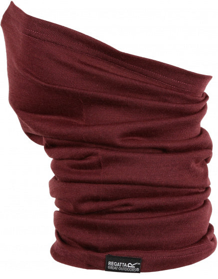 nekwarmer polyester bordeaux one-size