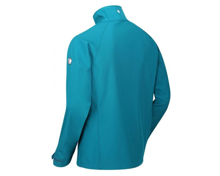 Nielson V softshell jas heren petrol blauw maat S
