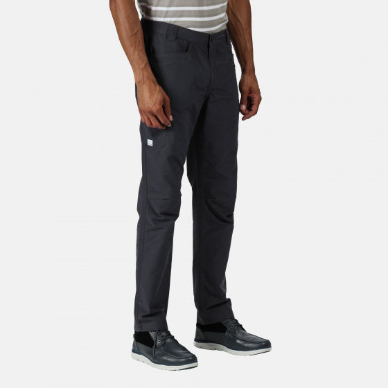 outdoorbroek Delgado heren katoen donkergrijs maat 40